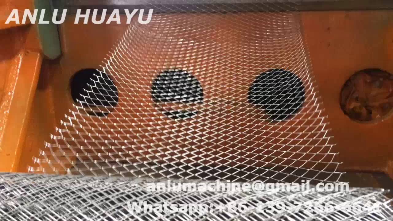 JQ25-16 High speed expanded metal mesh machine for Mexico customer