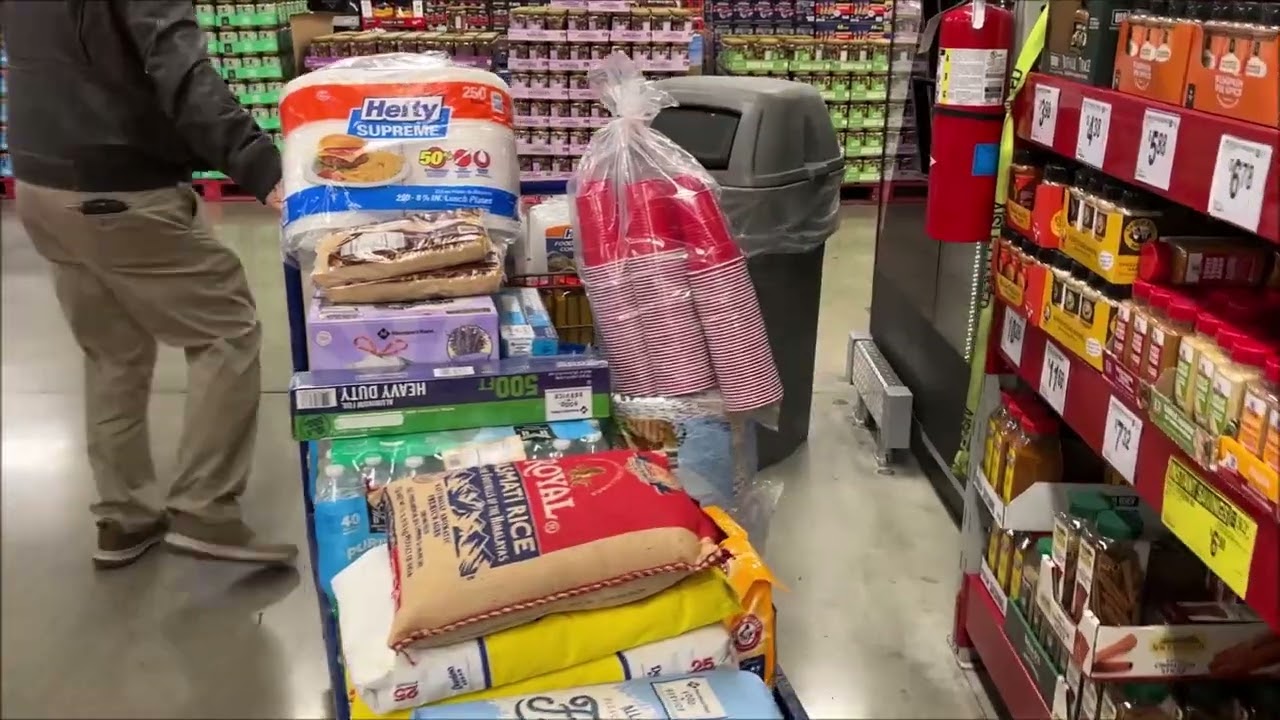Sam's Club Stock Up - It Should be Enough to get through