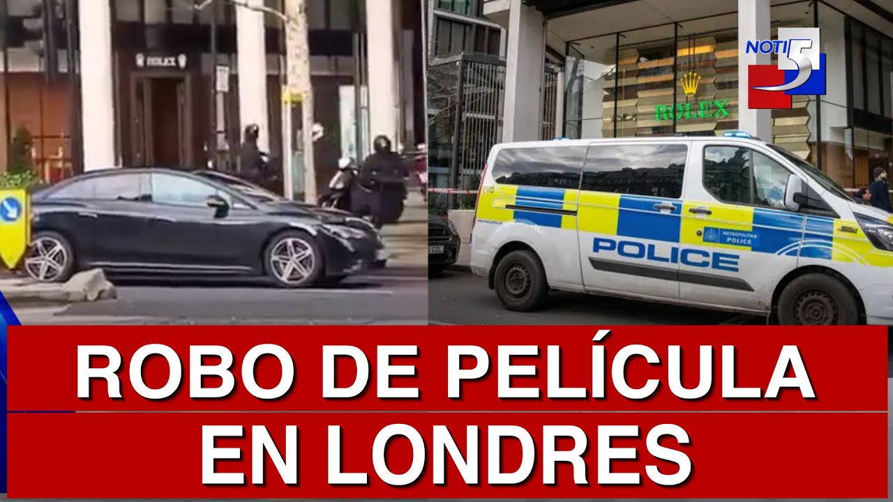 🔴 #ultimahora / Robo de película en Londres - 21 de Enero de 2026
