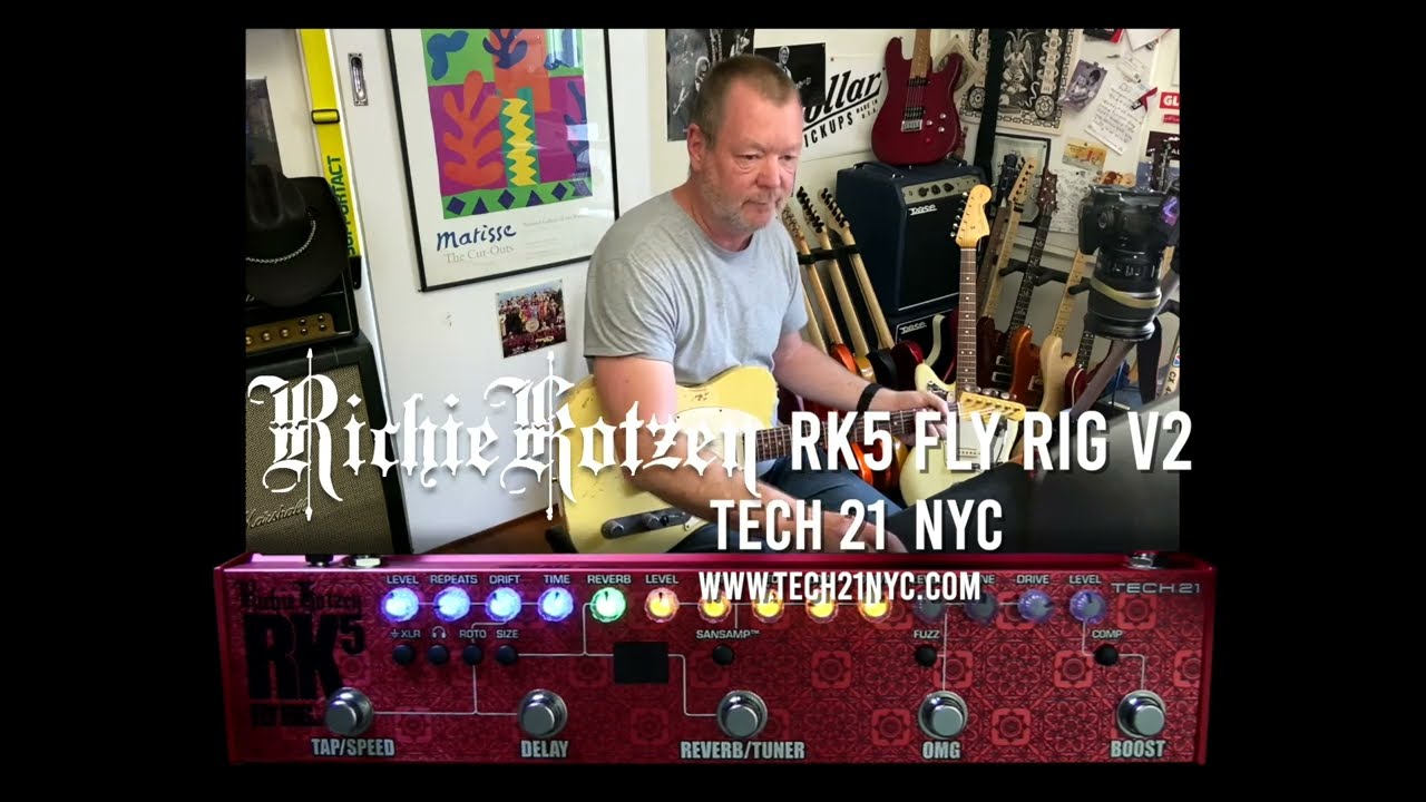 Tech 21 NYC: RK5 v2 FlyRig - Tele jam in situ
