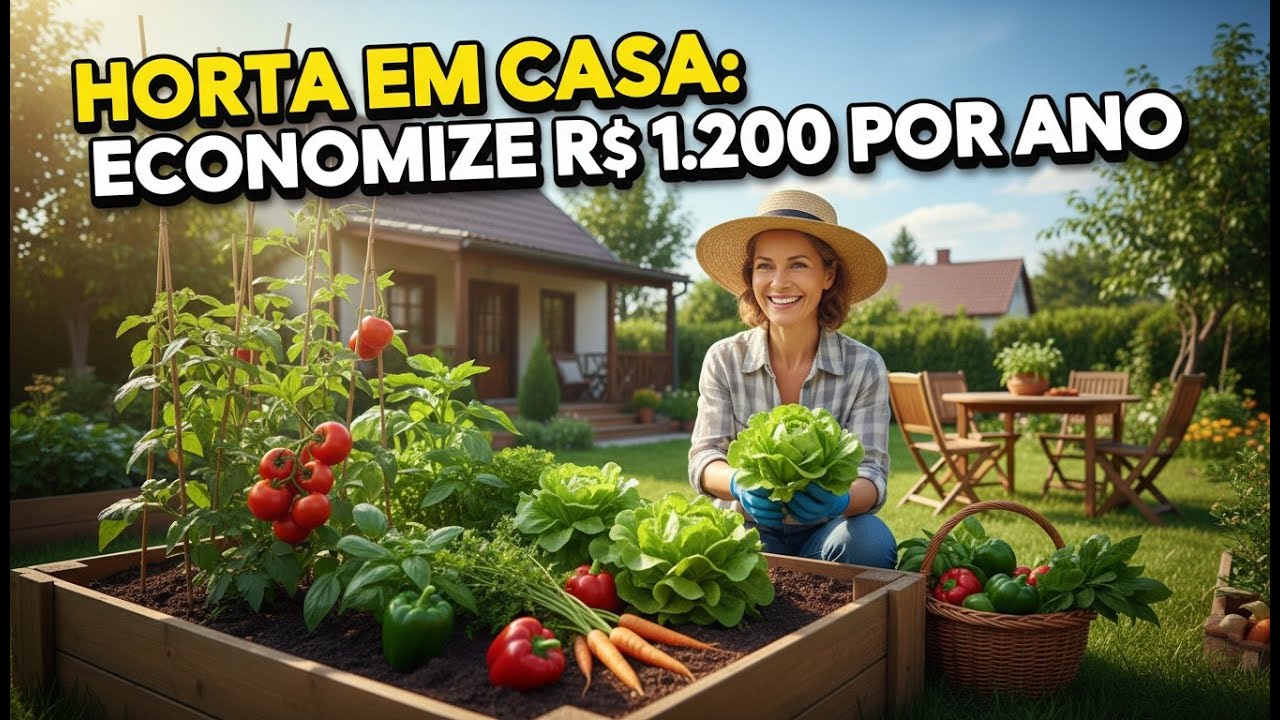Horta Infinita em Espaço Pequeno: 10 Plantas que Produzem o Ano Todo Sem Trabalho