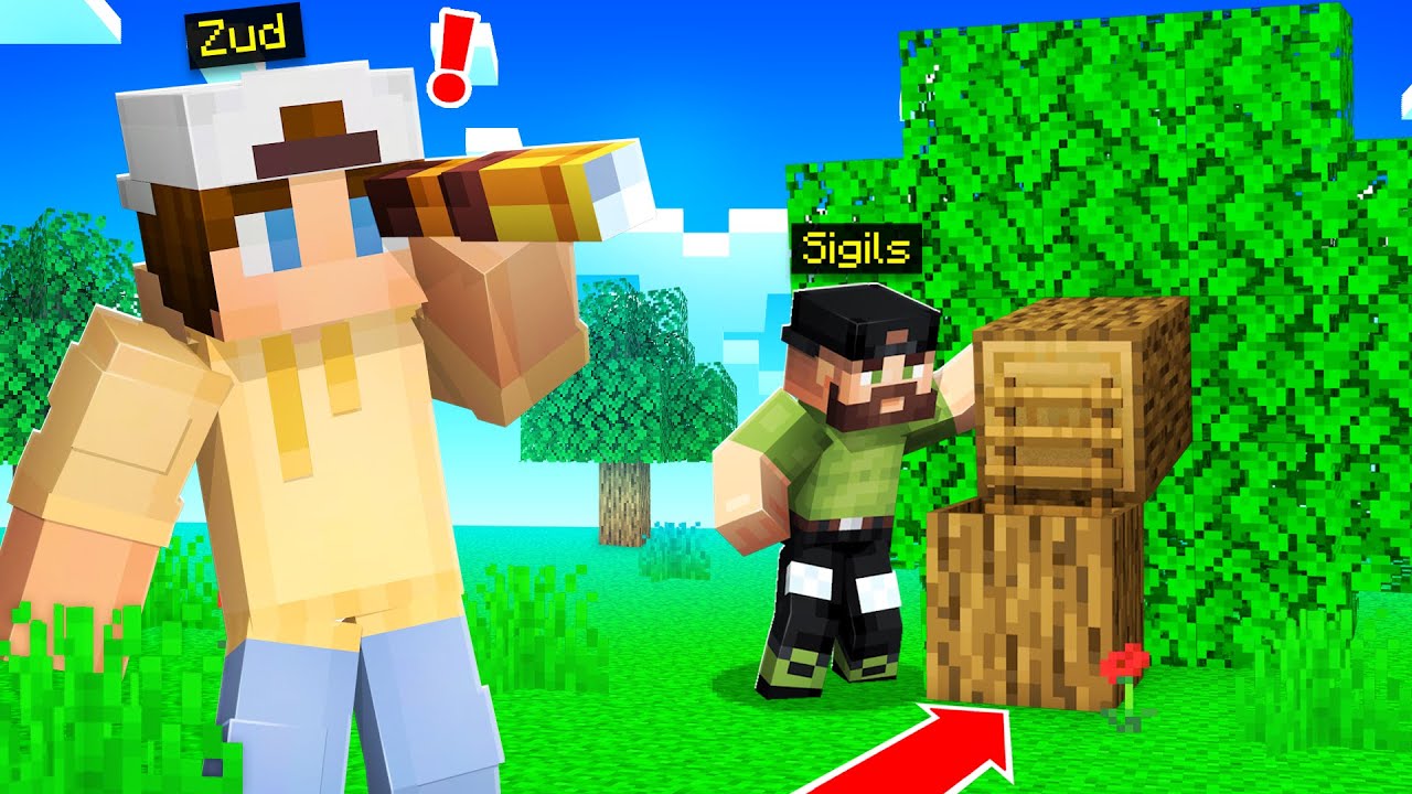 I Found a Secret Base in Camp Minecraft...