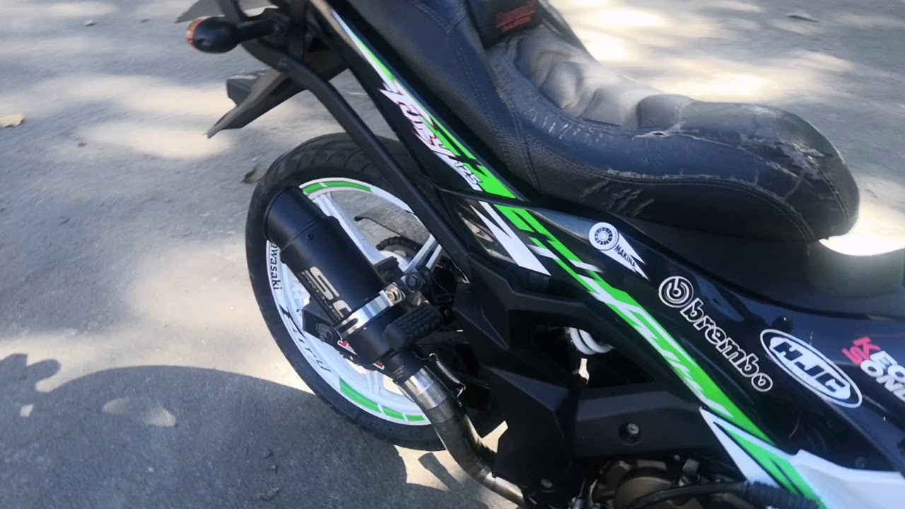 SC PROJECT on my KAWASAKI FURY 125 NEWBREED ❤️