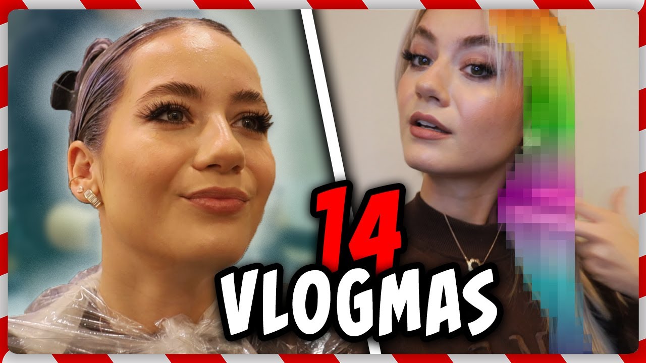CO JA ZROBIŁAM Z WŁOSAMI | ❄️#VLOGMAS 14❄️