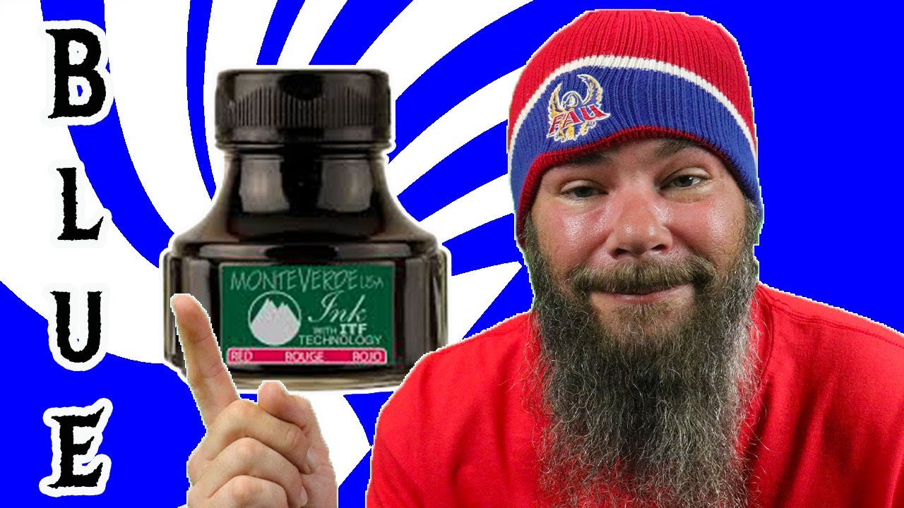 Monteverde Capri Blue Fountain Pen Ink 
