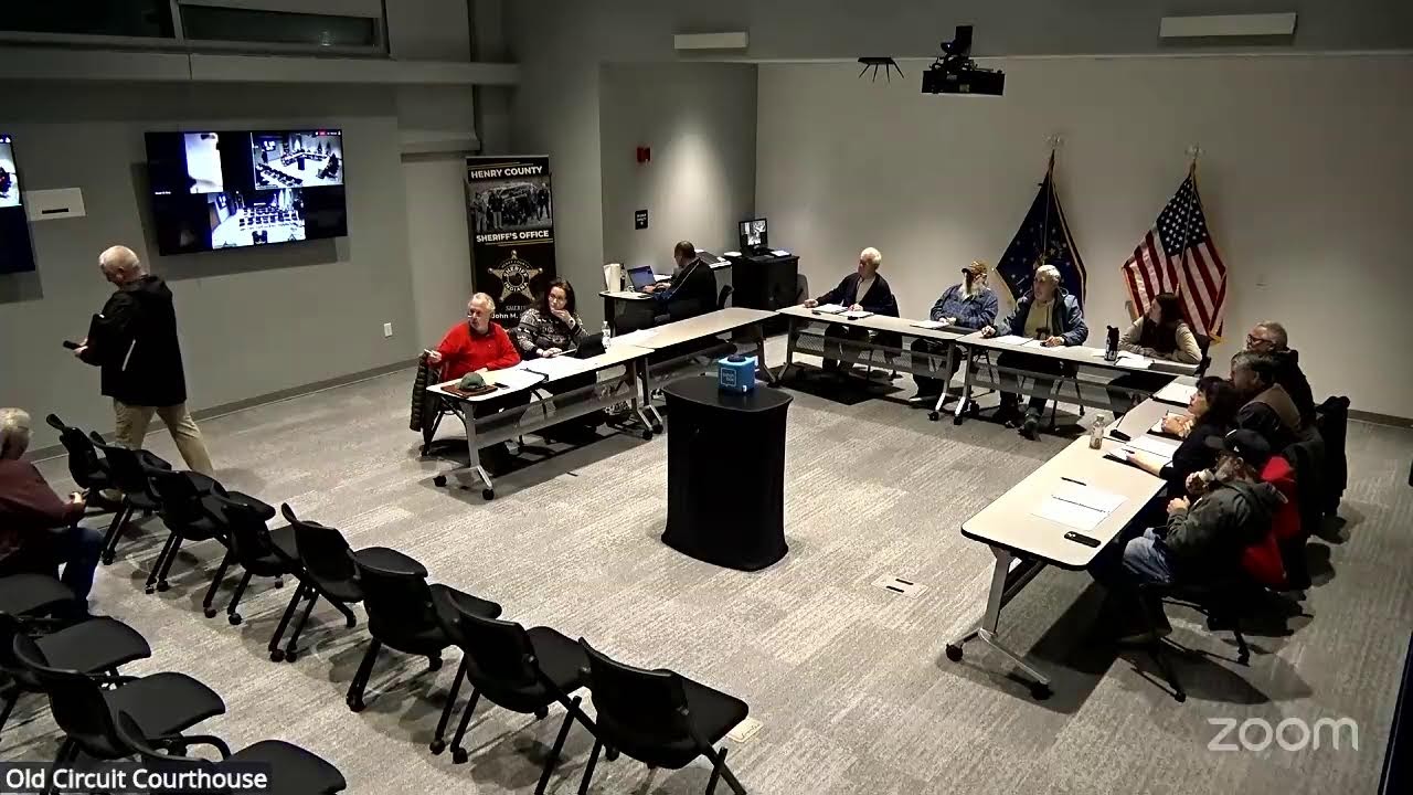 Henry County's Planning Commission Zoom Meeting - 12/18