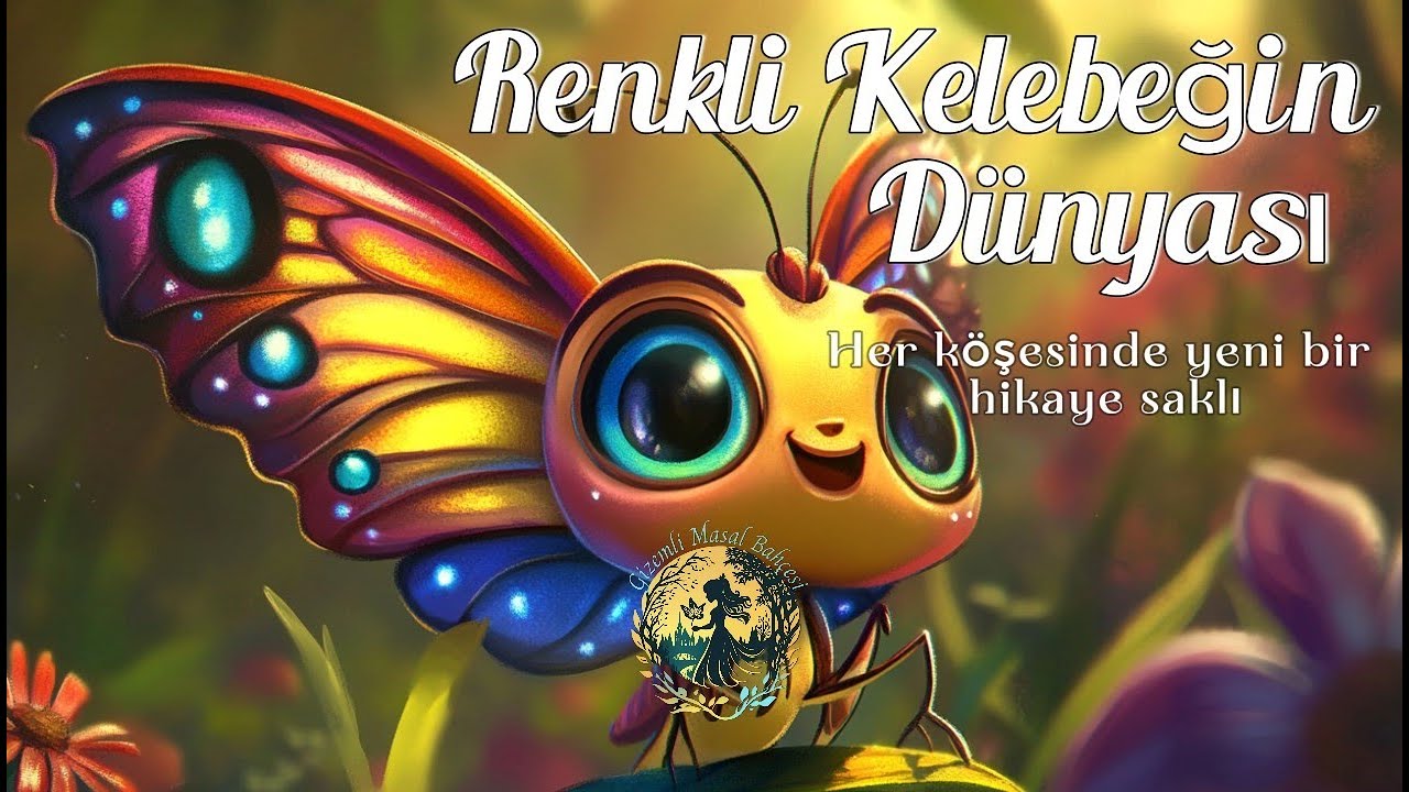 Çocuk Masalı - 🦋Renkli Kelebek ve Farklılıklara Saygı🌸