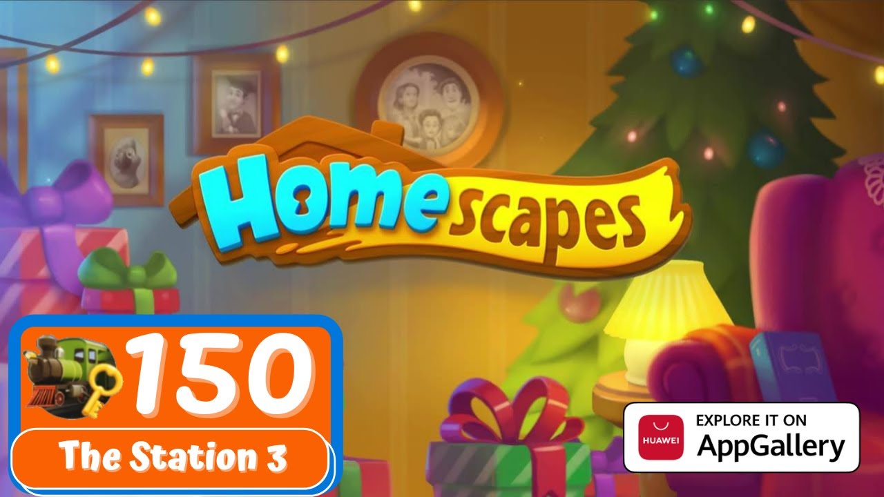Homescapes - Day 150 - The Station - Day 3 - Gameplay Story
