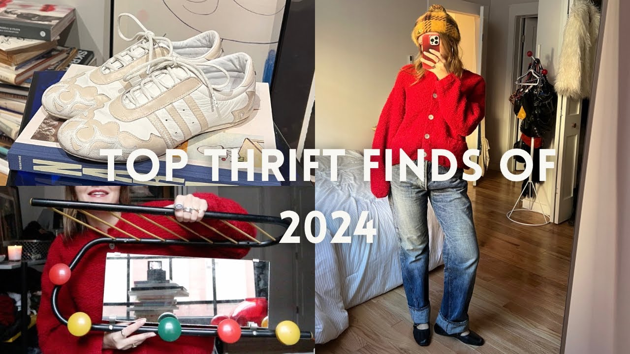 BEST THRIFT/SECONDHAND FINDS OF 2024... (part 1)