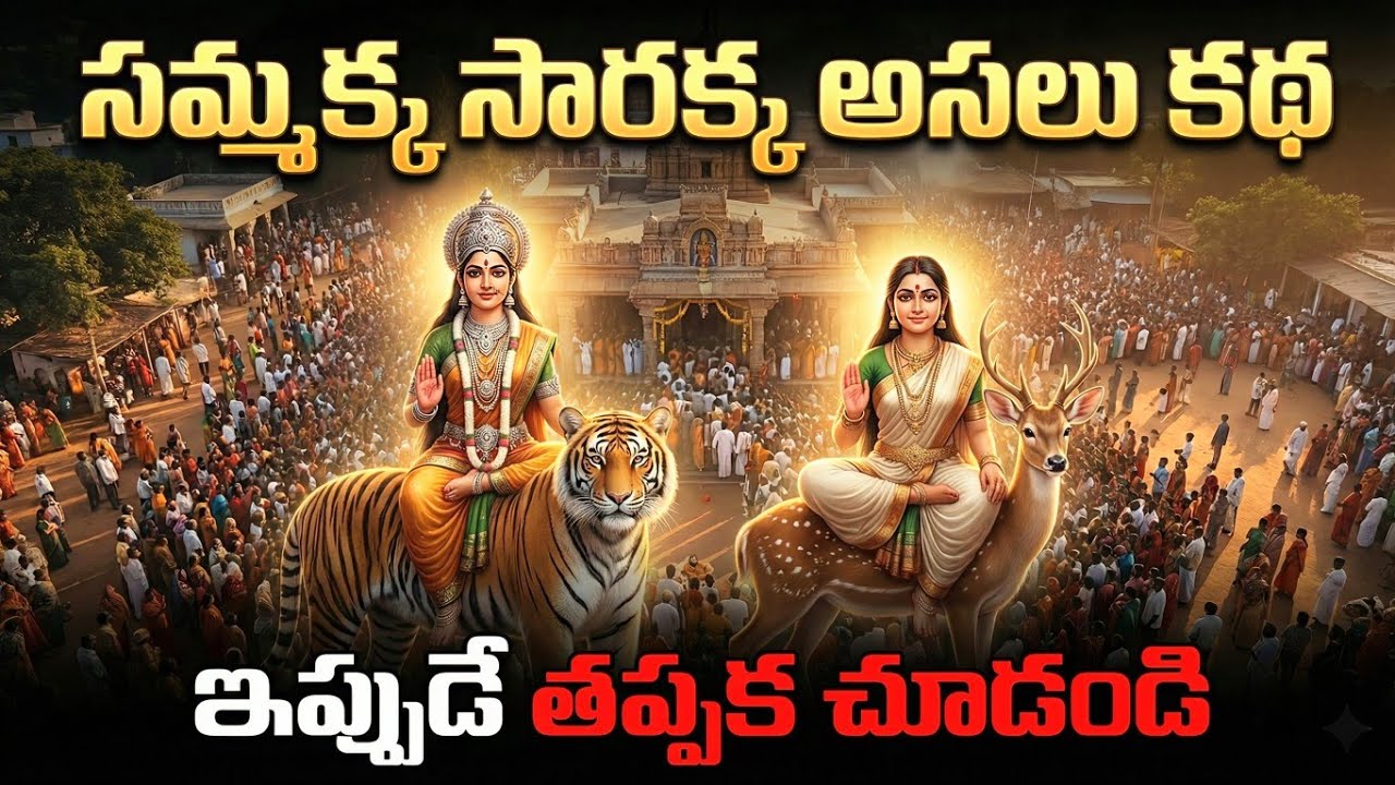 Sammakka Sarakka Real Story | Medaram Mahashakthi Veera Gatha Telugu History | RuleFacts1 | 
