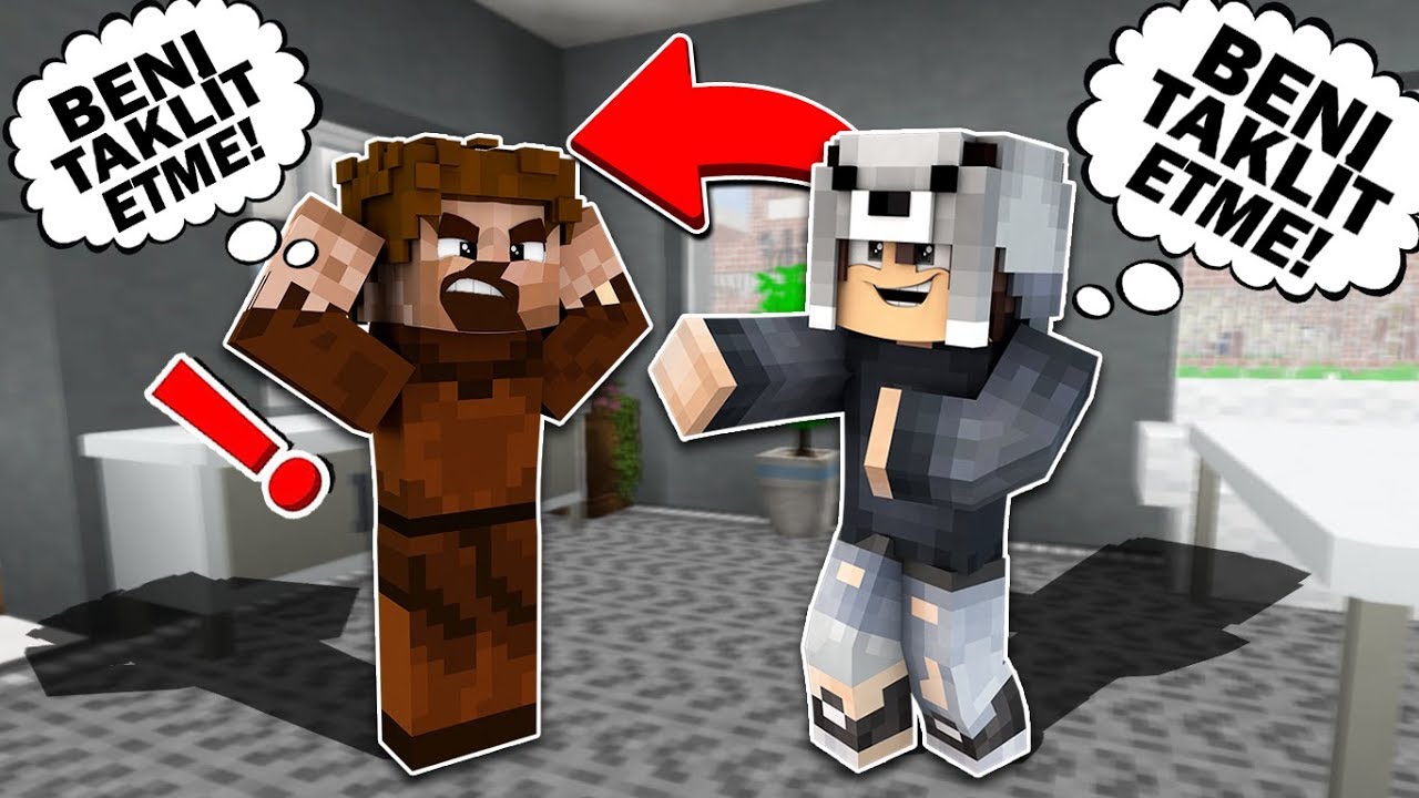 FAKİR'i 24 SAAT TAKLİT ETTİM! 😱 - Minecraft