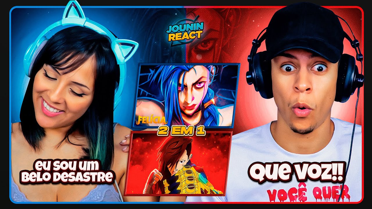 2 EM 1 - AMANDA AREIA & FELICIA ROCK | Rap da VI & Belo Desastre | [React em Casal] 🔥
