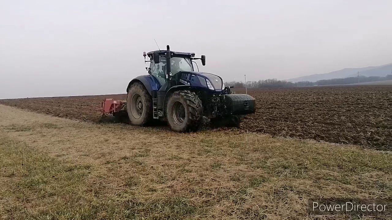 New holland T7 315  /maschio attila podrivanie