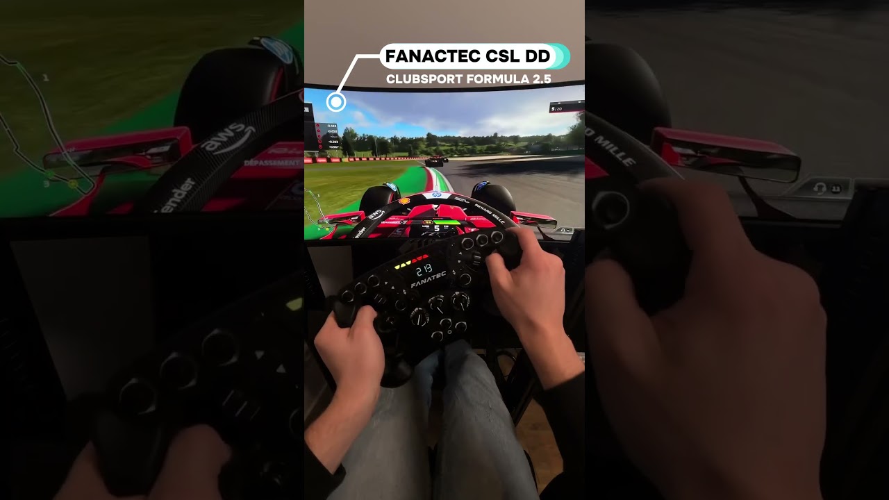 Fanatec CSL DD + Aro Clubsport Formula 2.5 | F1 24