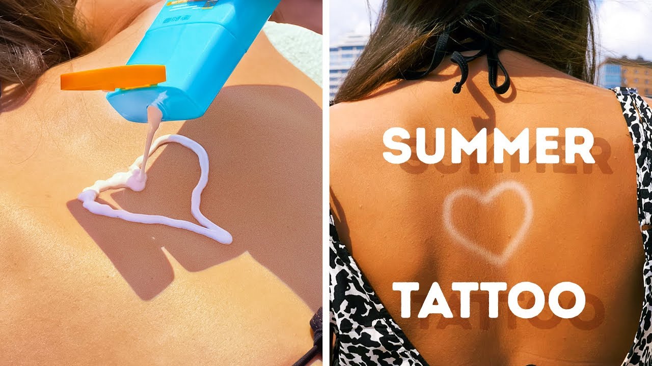 SUMMER IS HERE! 25 COOL BEACH HACKS AND DIYs