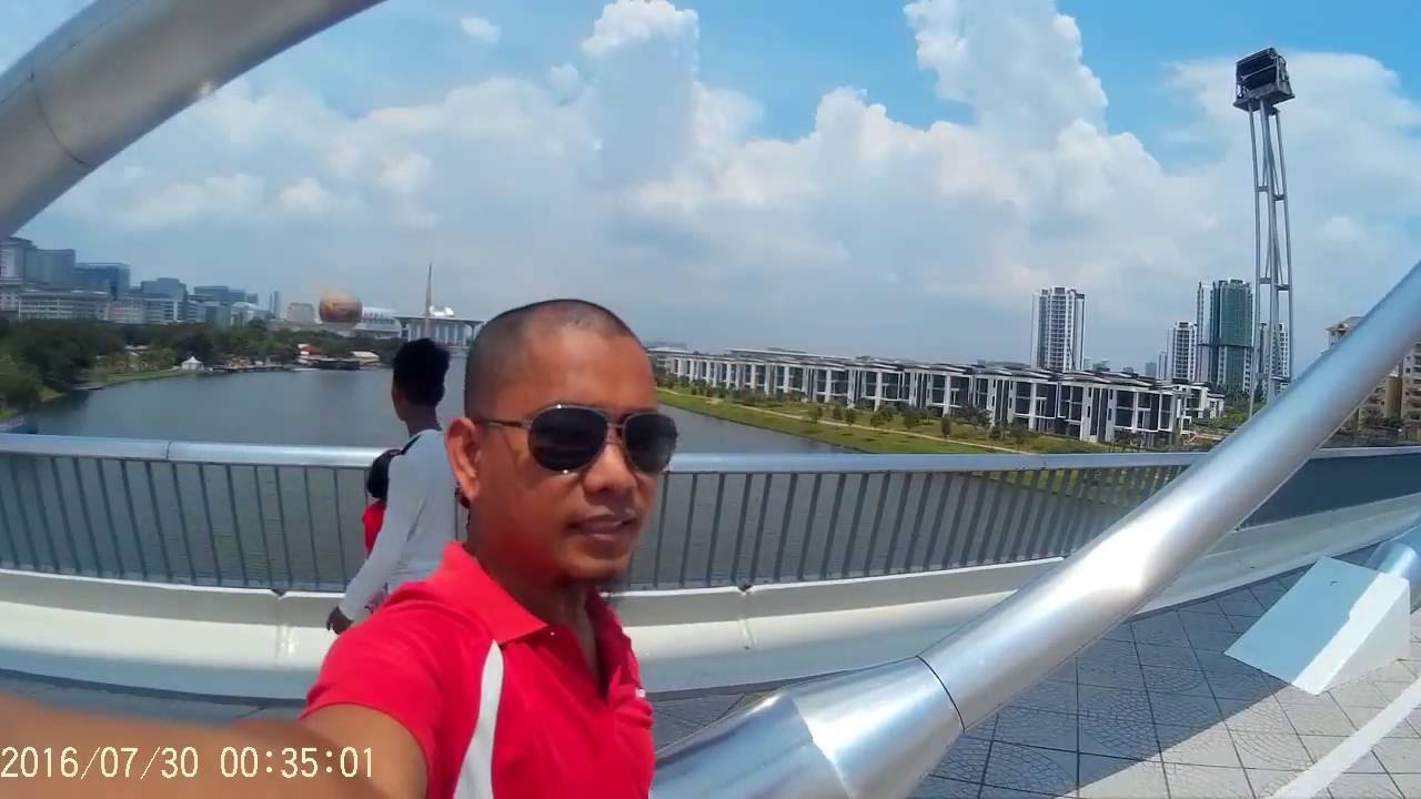 Putra bridge, Putrajaya, Malaysia.