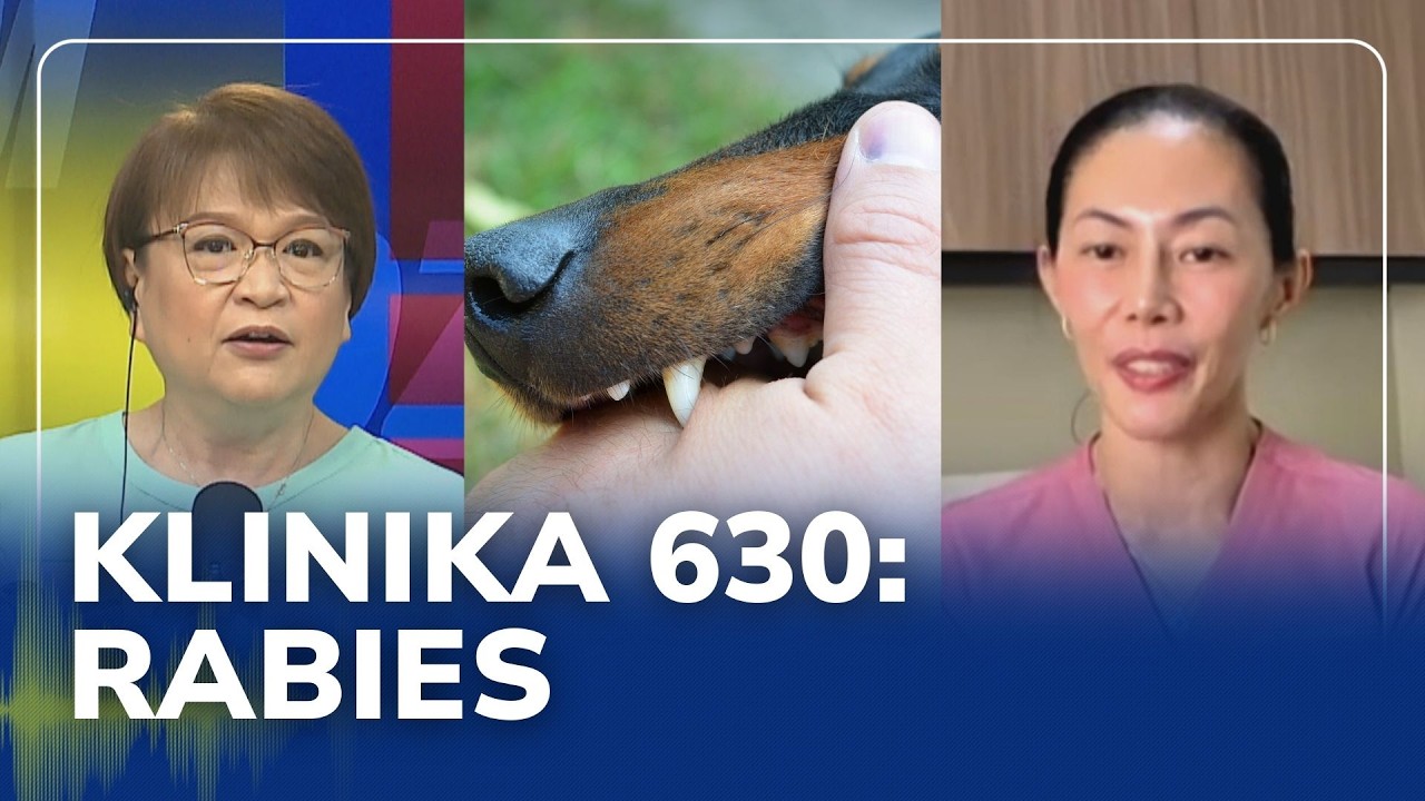 ALAMIN: Sintomas ng rabies, gaano katagal bago lumabas? | Klinika 630 (11 March 2026)