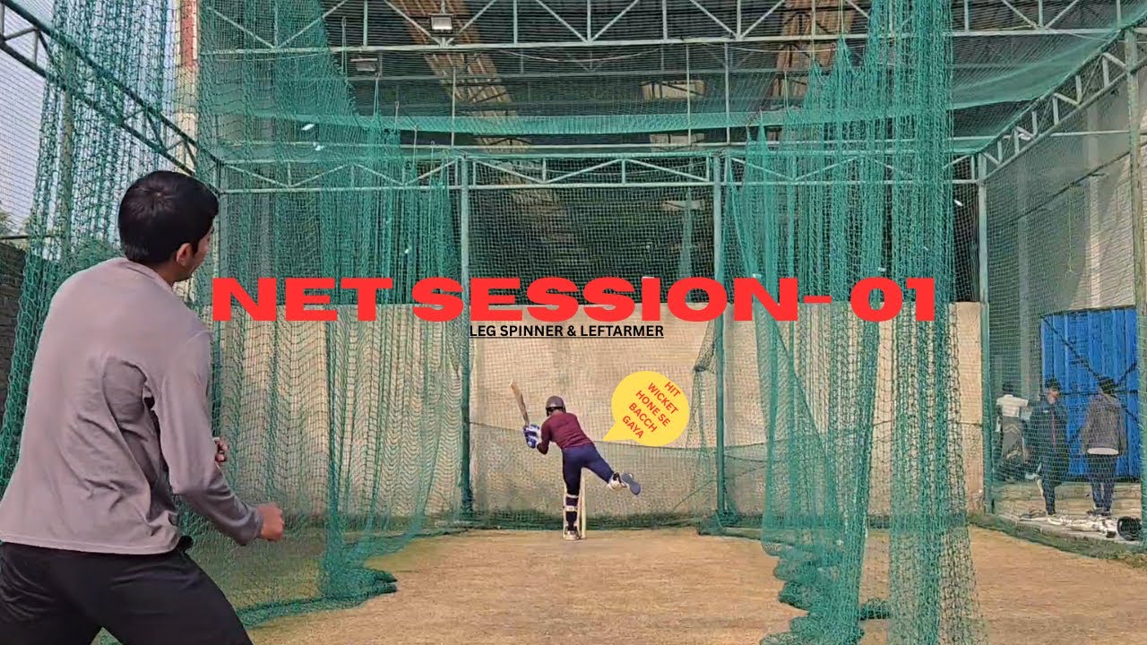 My First nets session🏏.. Leg spinner aur Leftarmer ko khela aaj👍🏻#cricket #viratkohli #ind vs nz