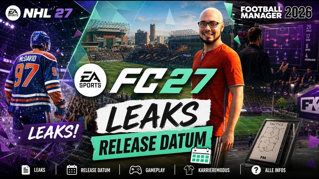 FC27 &bull; Leak verr&auml;t Release, Preis & Plattform🔥Kommt eine Online Karriere?