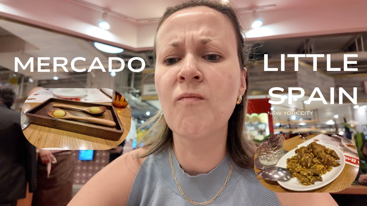 LUNCH AT MERCADO LITTLE SPAIN | LA BARRA | NEW YORK | SEPTEMBER 2025