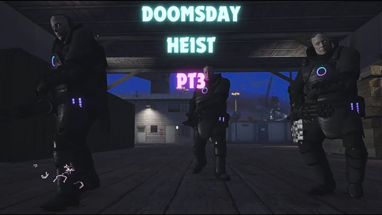 TWO IDIOTS DO THE DOOMSDAY HEIST PT3 | GTA V