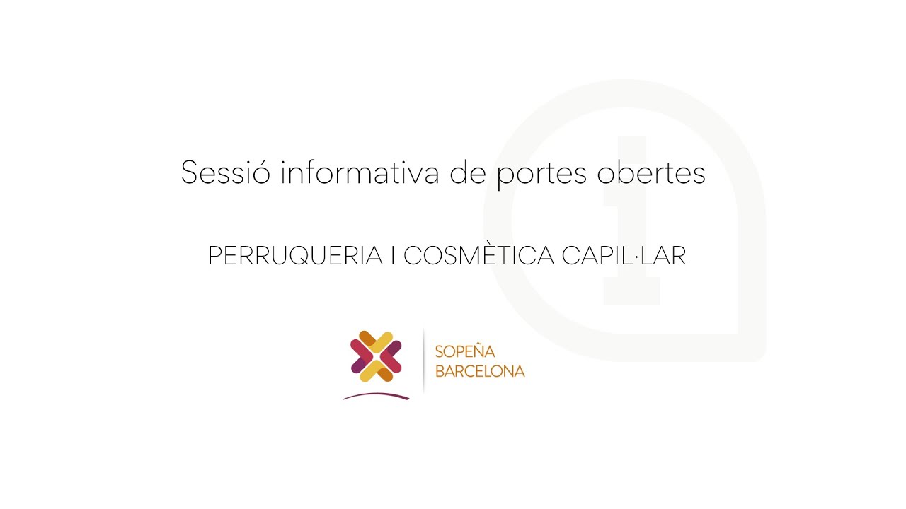 CF de Perruqueria i cosmètica capil·lar a l'Escola Sopeña Barcelona
