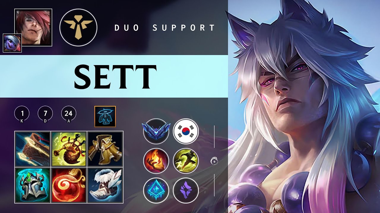 Sett Support vs Thresh - KR Diamond Patch 26.01