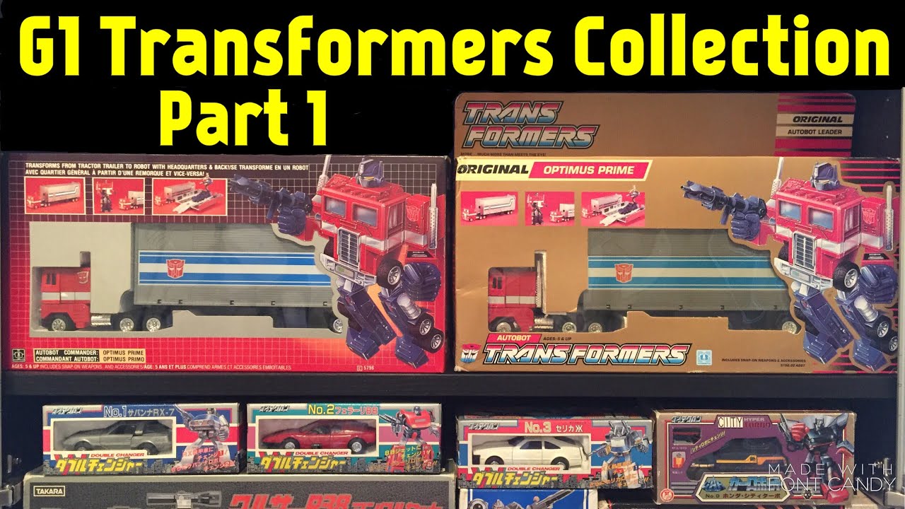 Vintage 1980&rsquo;s G1 Transformers Collection - Part 1 of 5 (with collector commentary)