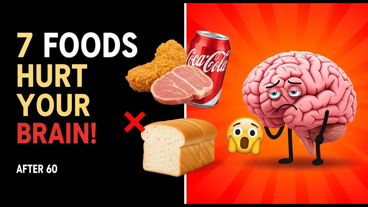 7 Foods That Can Hurt Your Brain After 60