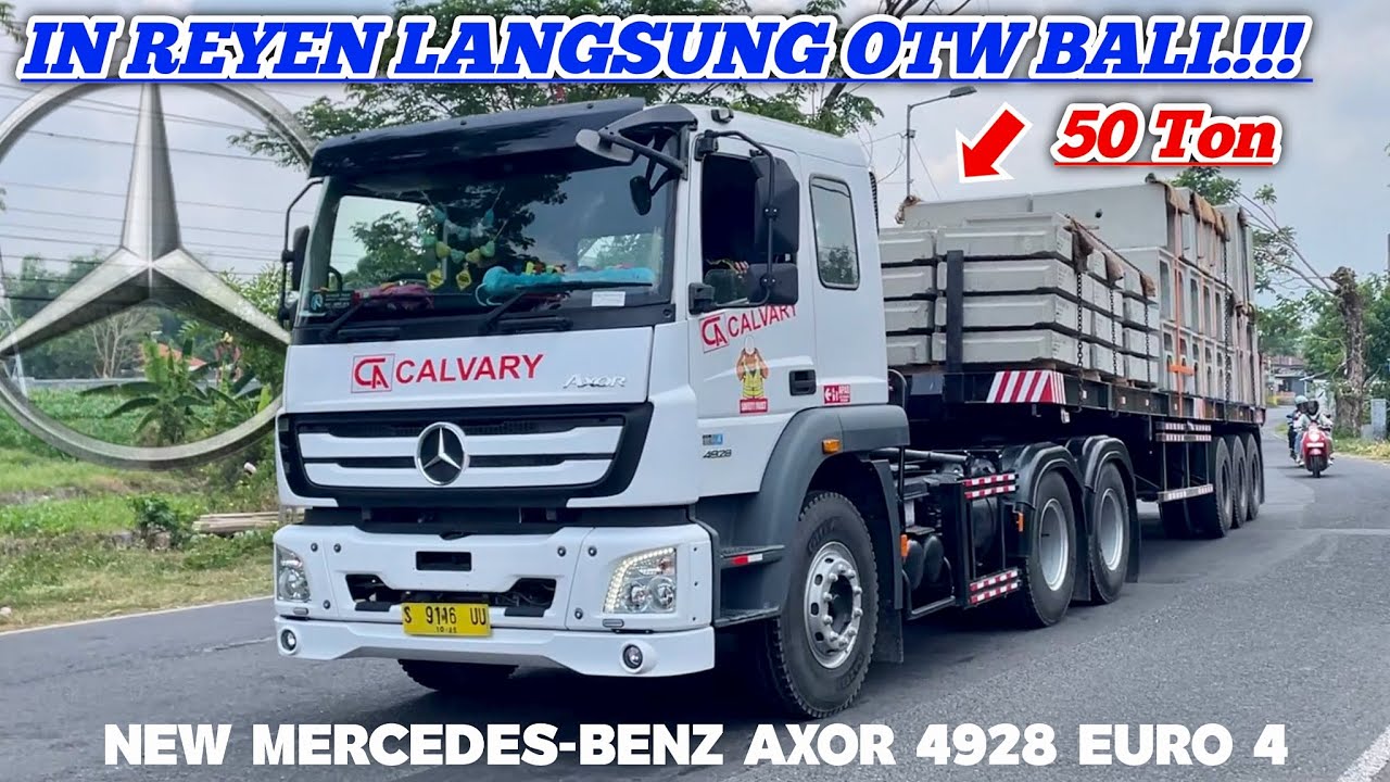 Baru Turun Dealer‼️Mercedes-benz Axor 4928 Euro4 Calvary Abadi