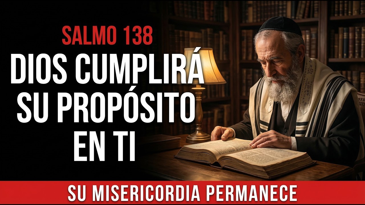 SALMO 138: El Señor cumplirá su propósito en mí porque su misericordia es para siempre jamás.