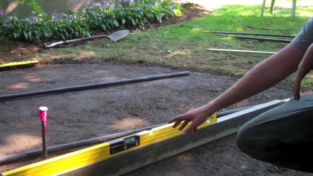 How to Build a Bluestone Patio:  Part One