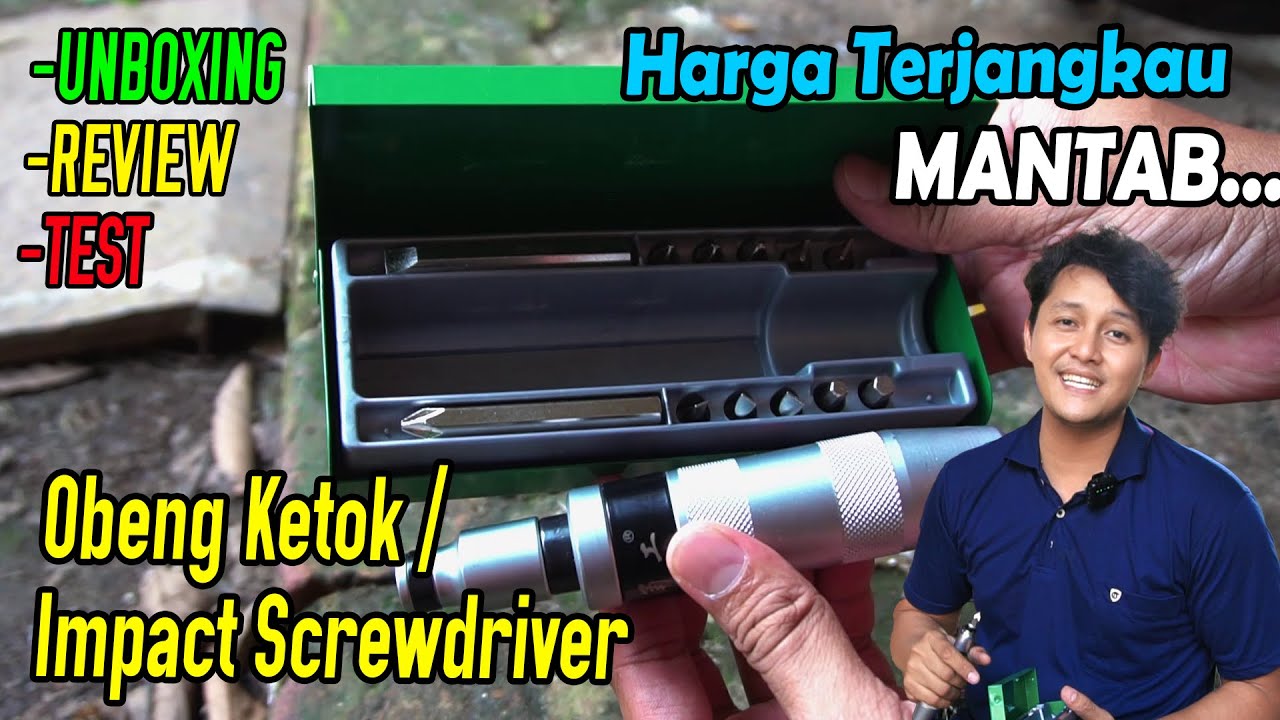 Review OBENG KETOK | Impact Screwdriver murah berkualitas