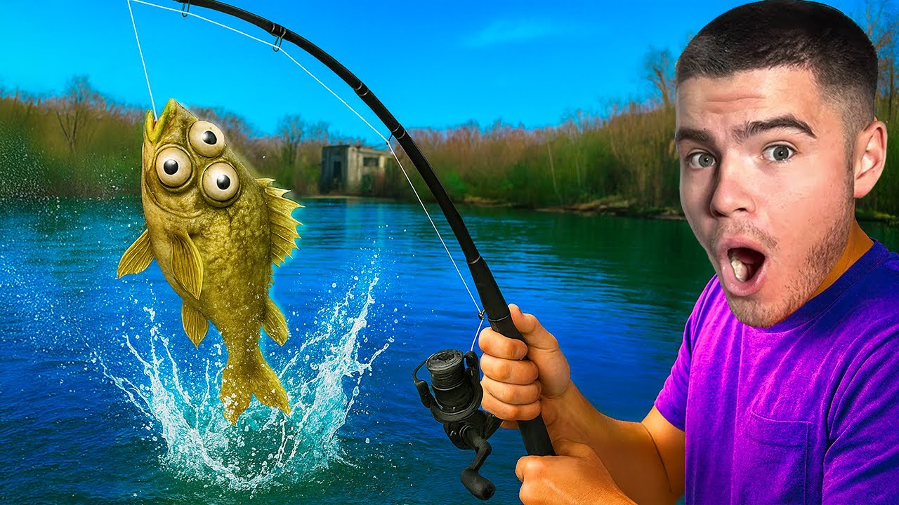 P&Ecirc;CHER UN POISSON MUTANT DANS CETTE RIVI&Egrave;RE ABANDONN&Eacute;E ! (C&rsquo;est possible ?)