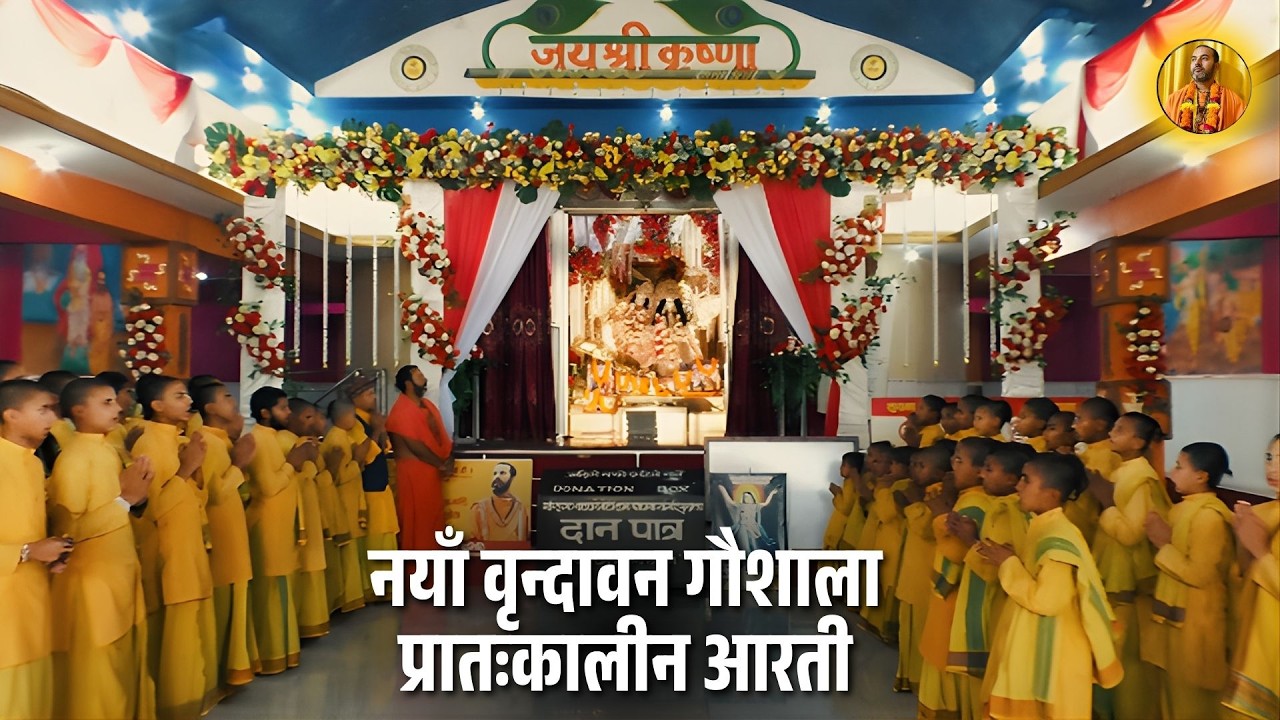 नयाँ वृन्दावन गौशाला प्रातःकालीन आरती II Naya Vrindavan II Baliya, सुन्दरहरैंचा- ५, मोरङ्ग