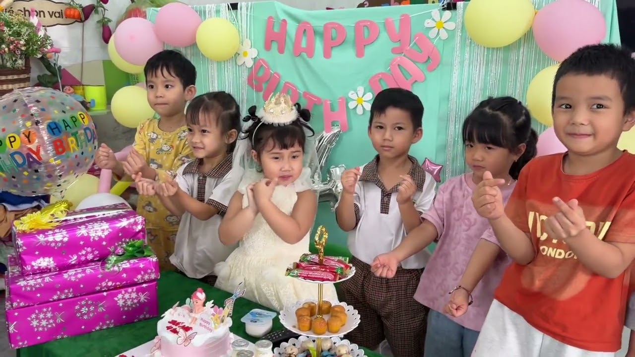 chúc mừng sinh nhật Bối Nhi tròn 4 tuổi❤️