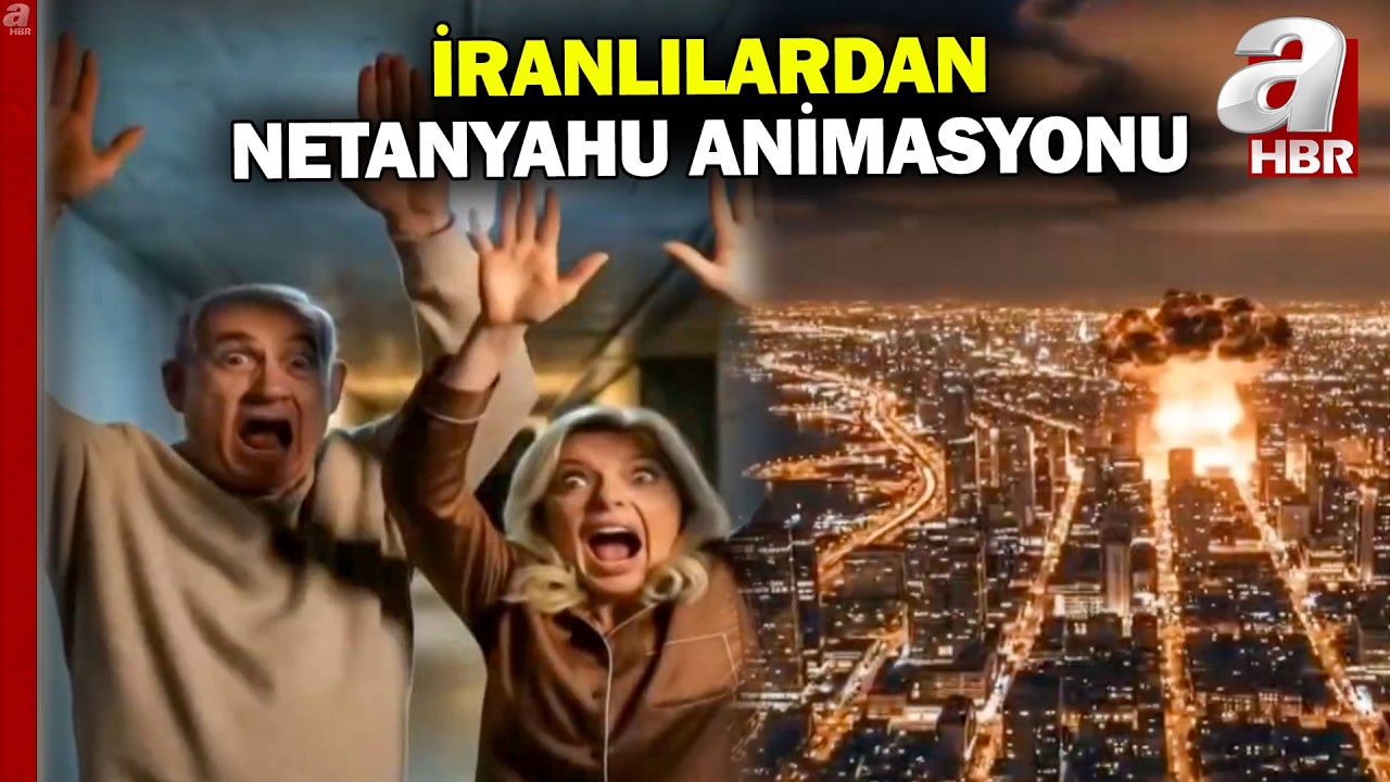 İran'da Netanyahu animasyonu! Netanyahu'nun sonunu video ile gösterdiler | A Haber