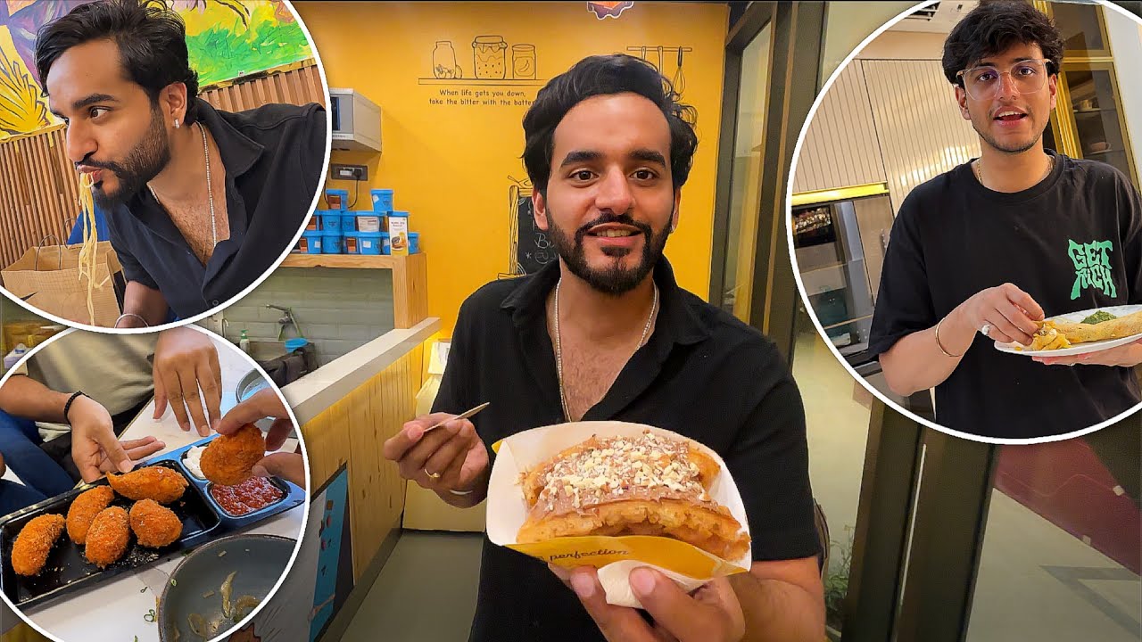Shaddi ke baad firse khaya itna saara junk food 😳