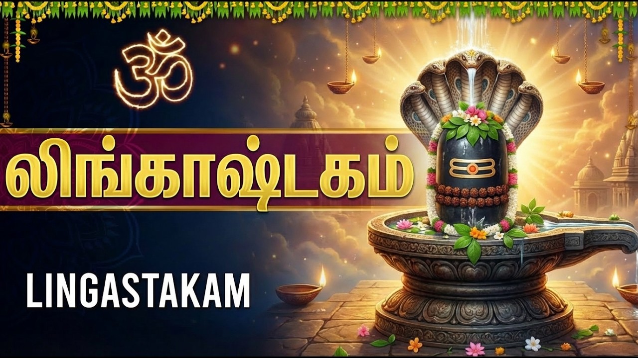LINGASHTAKAM 🙏 | Monday Special Lord Shiva Bhakti Songs | Popular Sivan Tamil Bhakti Padalgal