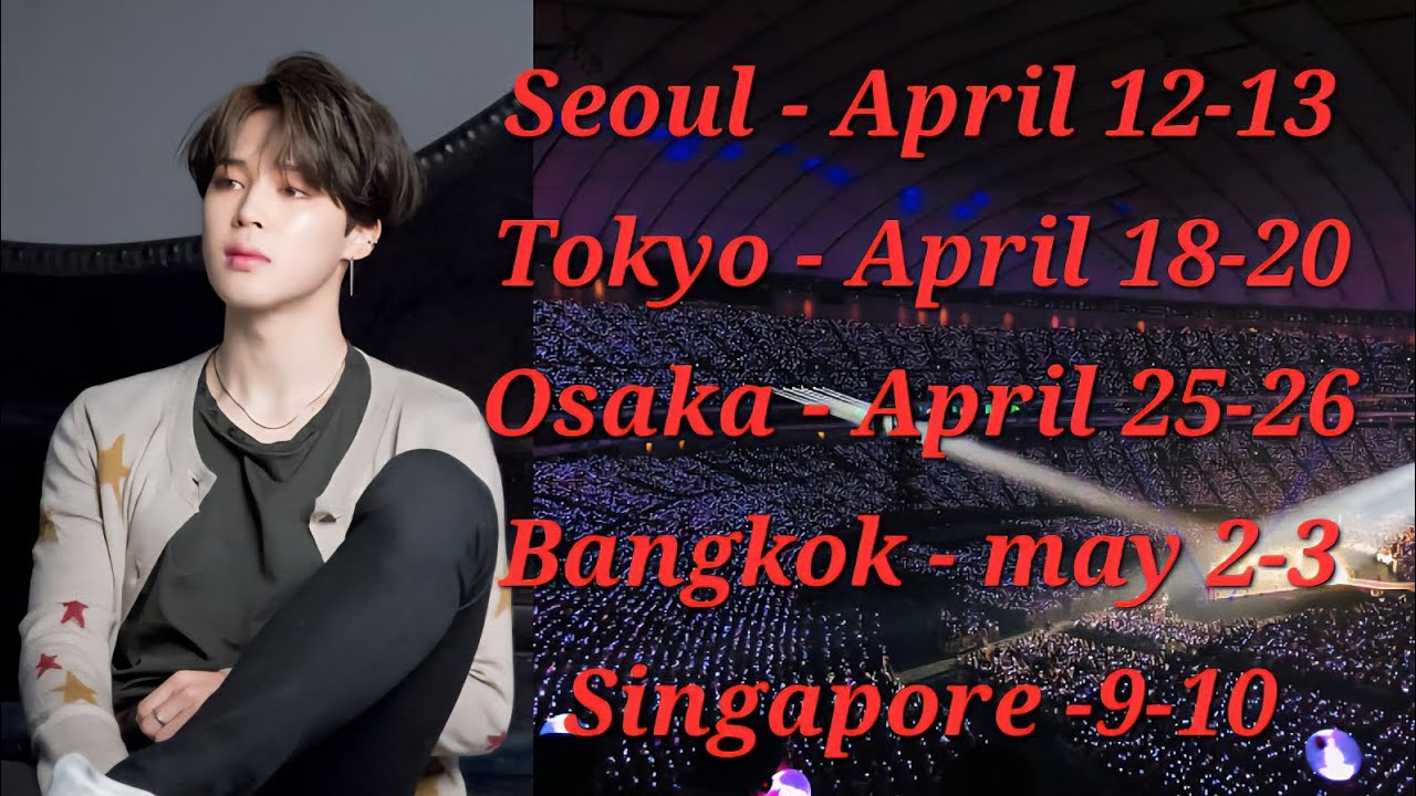 BTS 2026 Tour Dates + where to buy tickets 