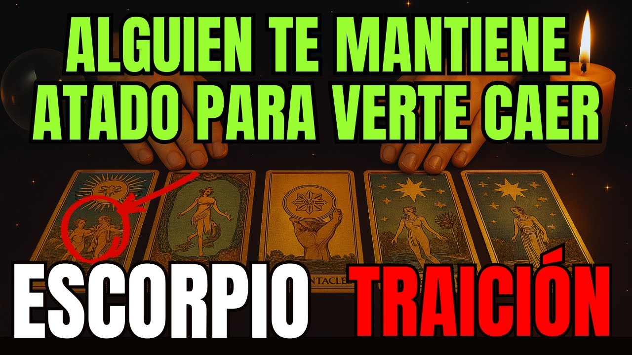 ♏ ESCORPIO‼️ CORTA ESTOS LAZOS HOY O PIERDES TODO 💔 - ADVERTENCIA URGENTE 🚨