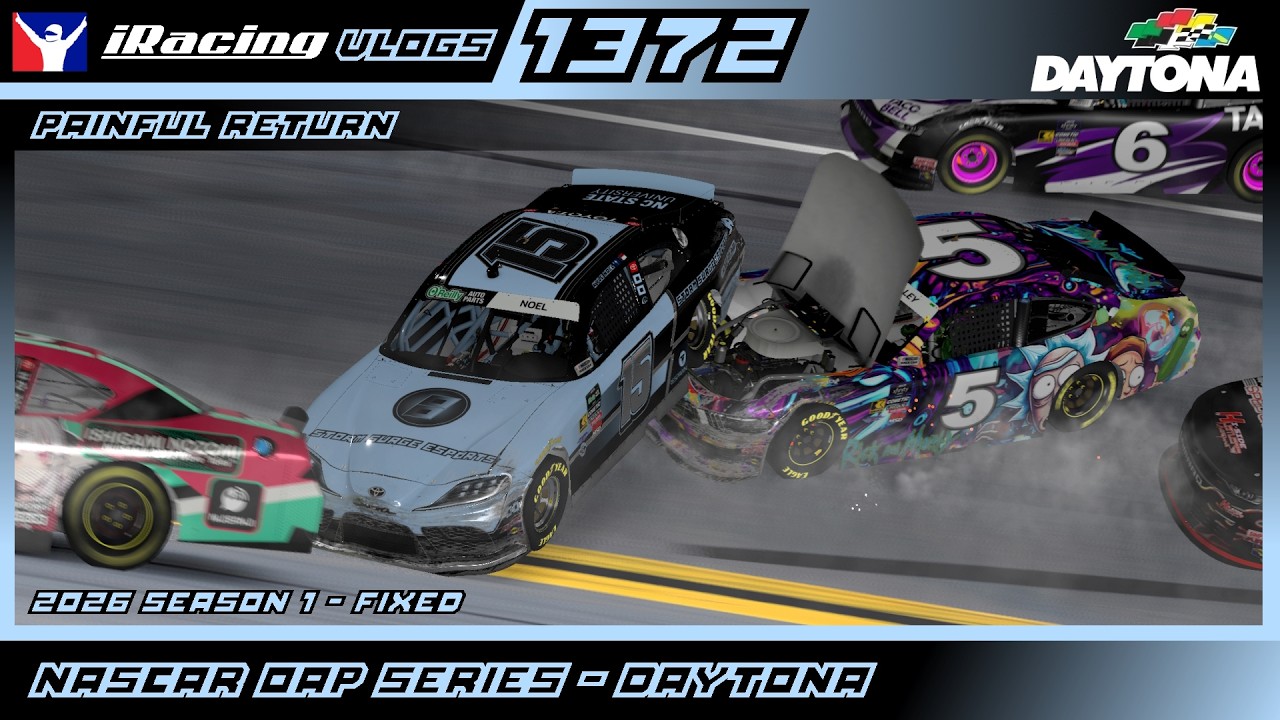 Painful Return - NASCAR OAP Series @ Daytona - B Fixed - iRacing Ep. 1372