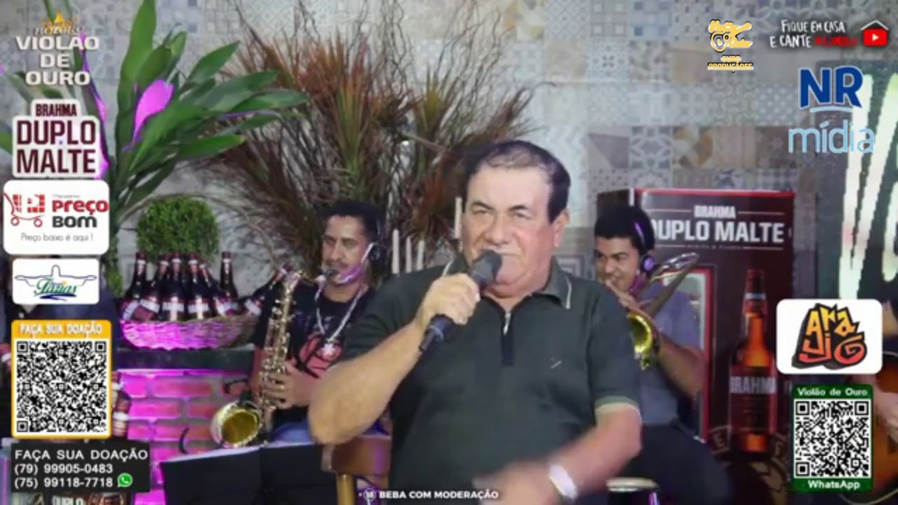 Violão De Ouro Oficial Live Show ao vivo O rei do bolero  (MIX sem intervalos)