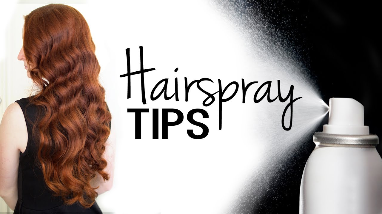 Tips & Tricks for Using Hairspray More Effectively