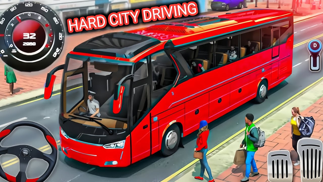 Euro Coach Bus Simulator #4 - Real City Bus Driving - Android GamePlay