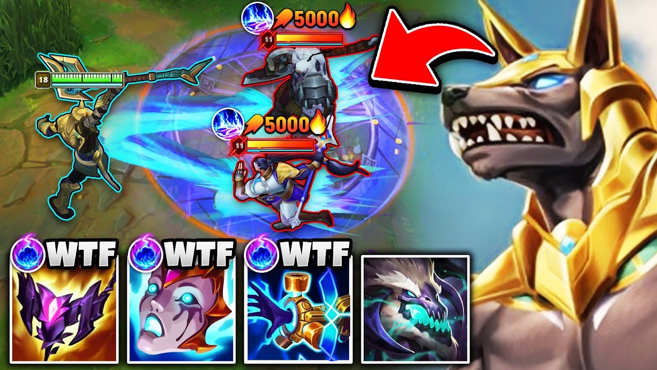 The Burn Nasus build that nobody can beat in lane... (TOO MUCH POKE)