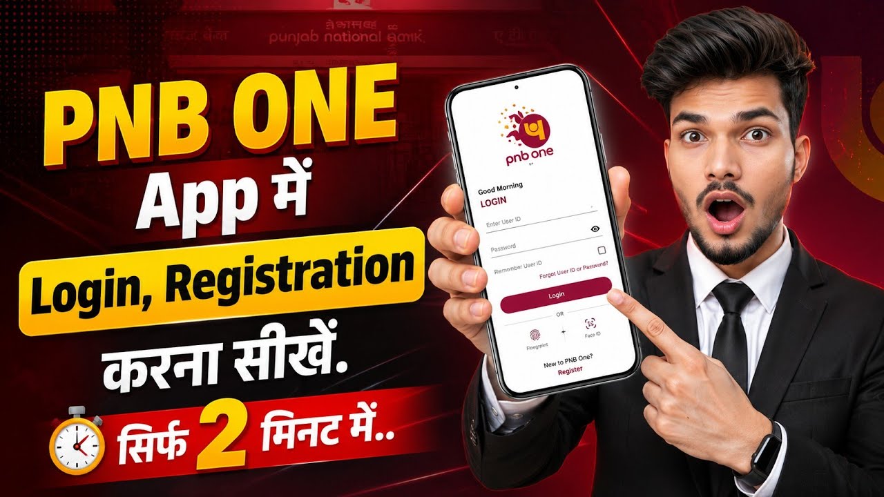 PNB One App Me User Id Kaise Banaye | Pnb One Login Kaise Kare | Pnb One Kaise Use Kare