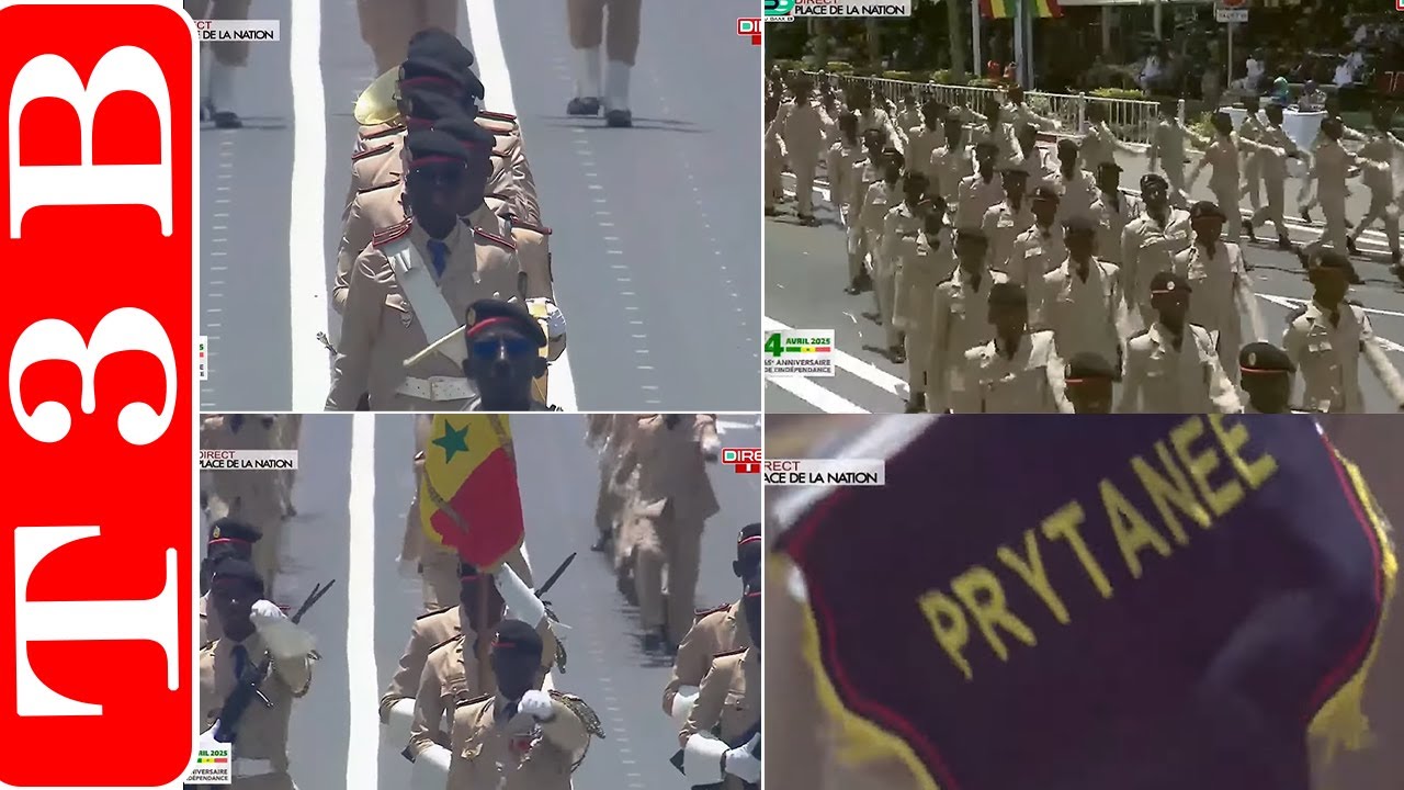 Fête de l'indépendance : Défilé du prytanée militaire