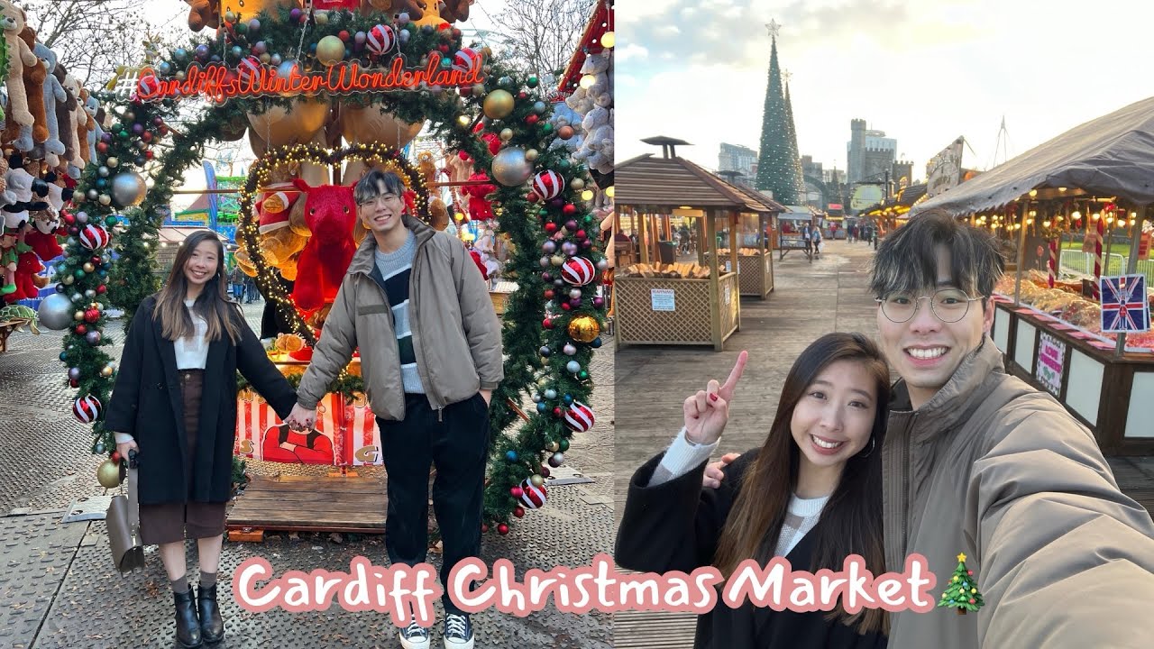 【英國生活】|卡迪夫聖誕市集 | 一齊開箱聖誕樹🎄|週末好去處 | Vlog 38