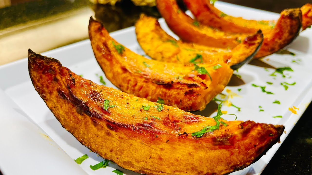 Agora só faço assim!!!| ABÓBORA ou MORANGA Rápida e DELICIOSA na Air fryer |fritadeira elétrica